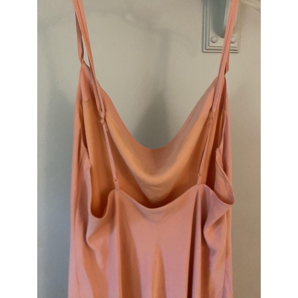 Abercrombie & Fitch Peach Slip Maxi Dress - Picture 3 of 4